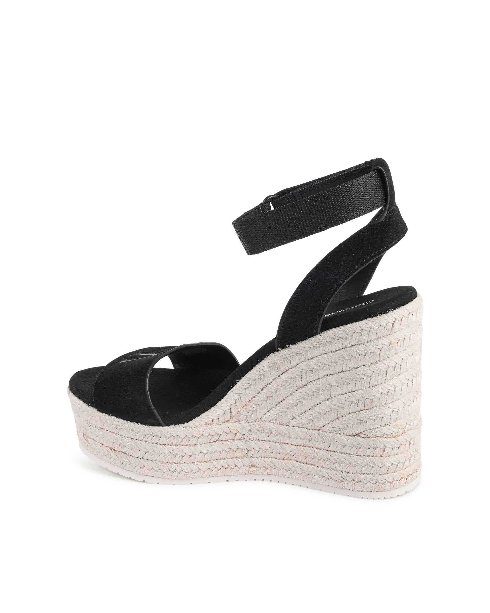 Calvin Klein Zeppa da donna nera YW0YW01026BEH
