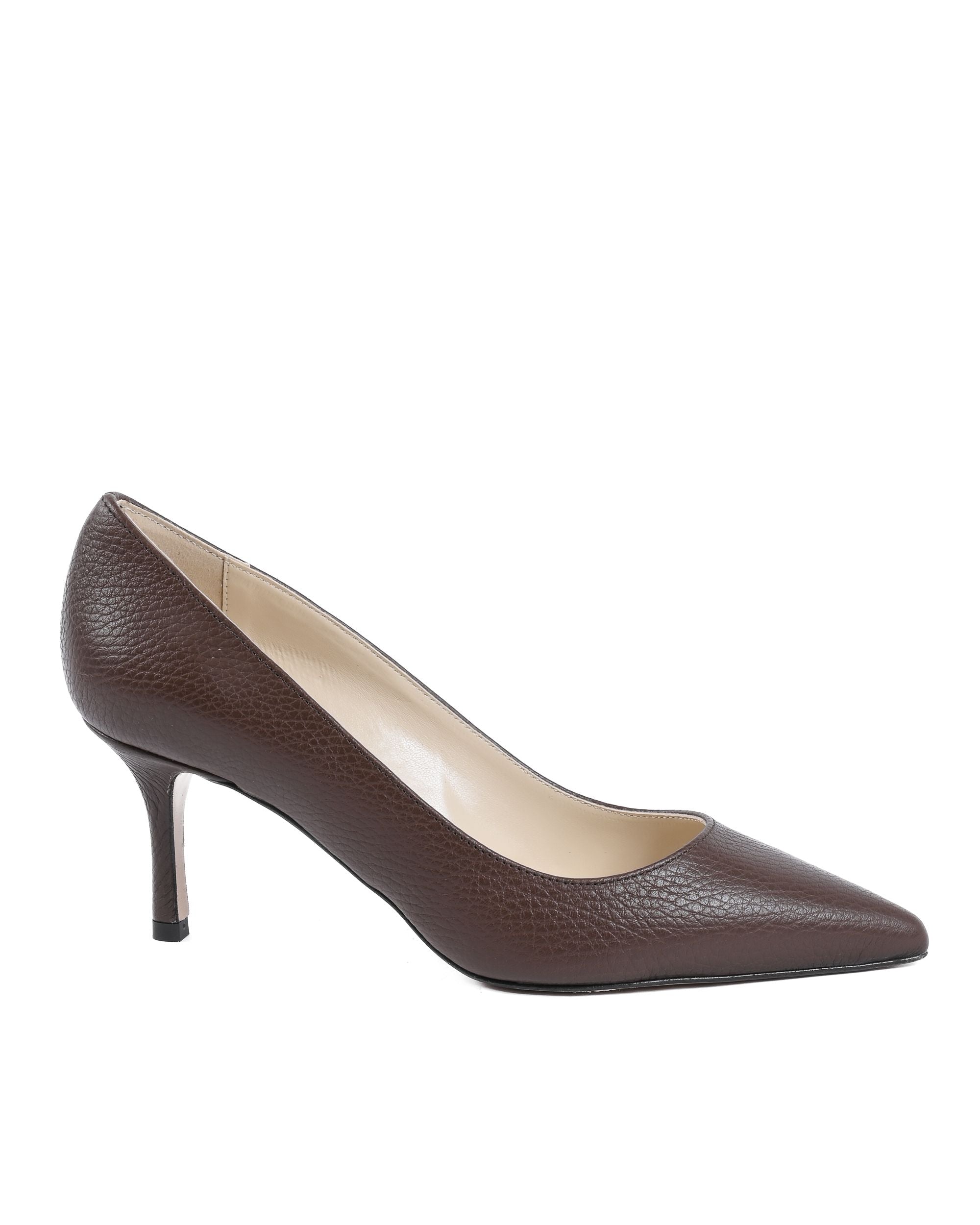 19V69 Italia Womens Pump Dark Brown INES65 BOTTOLATO MARRONE