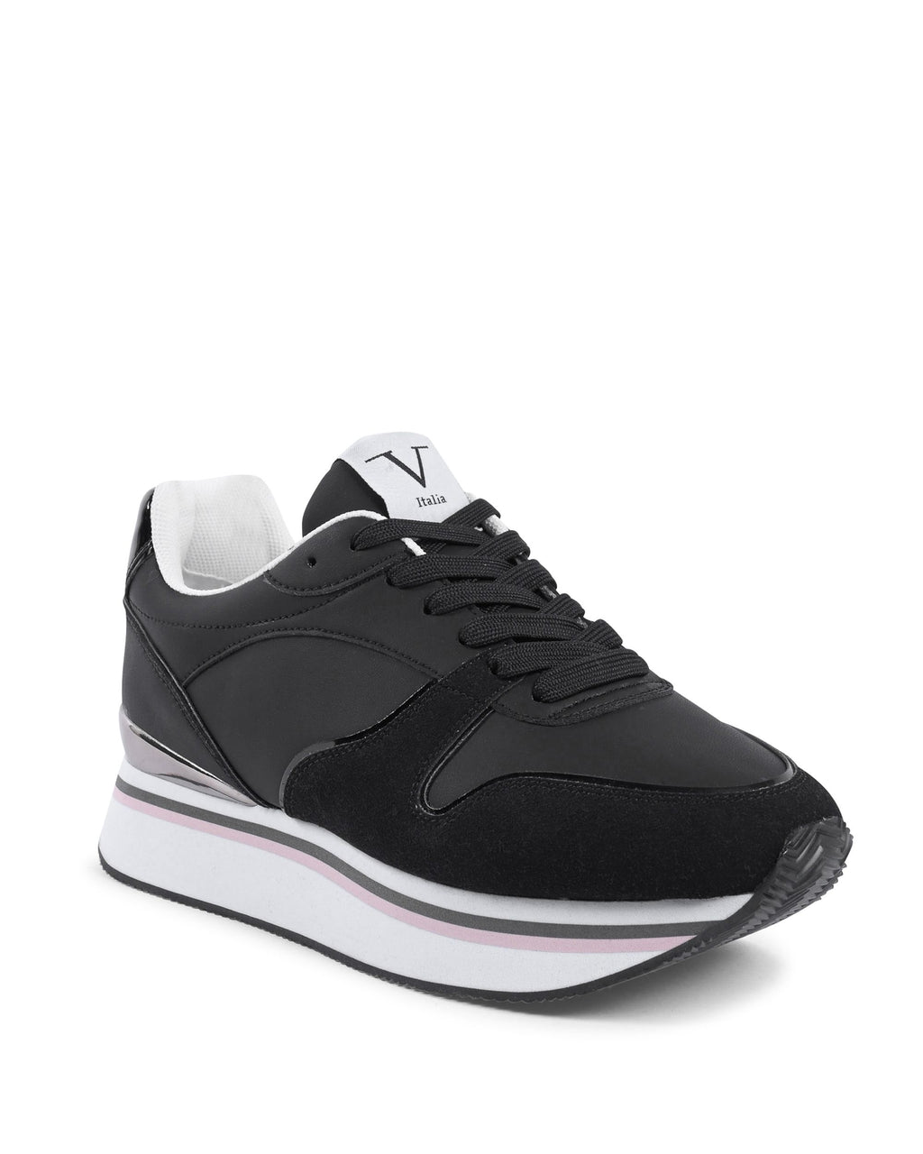 Sneaker da donna V Italia nera SNK 003 W BLACK