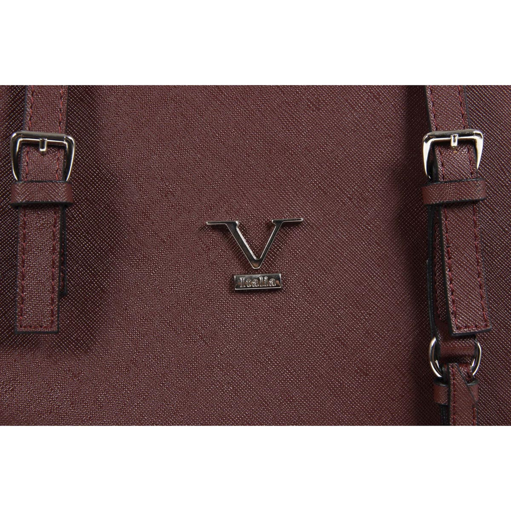 V 1969 Italia Borsa da donna VE010 CLARET RED