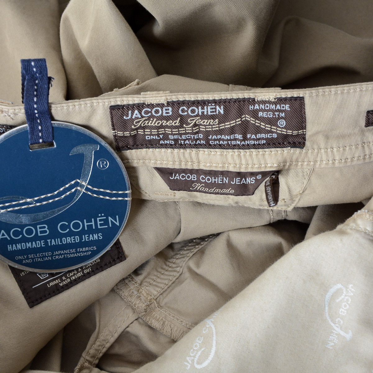 Pantaloni da uomo Jacob Cohen Beige