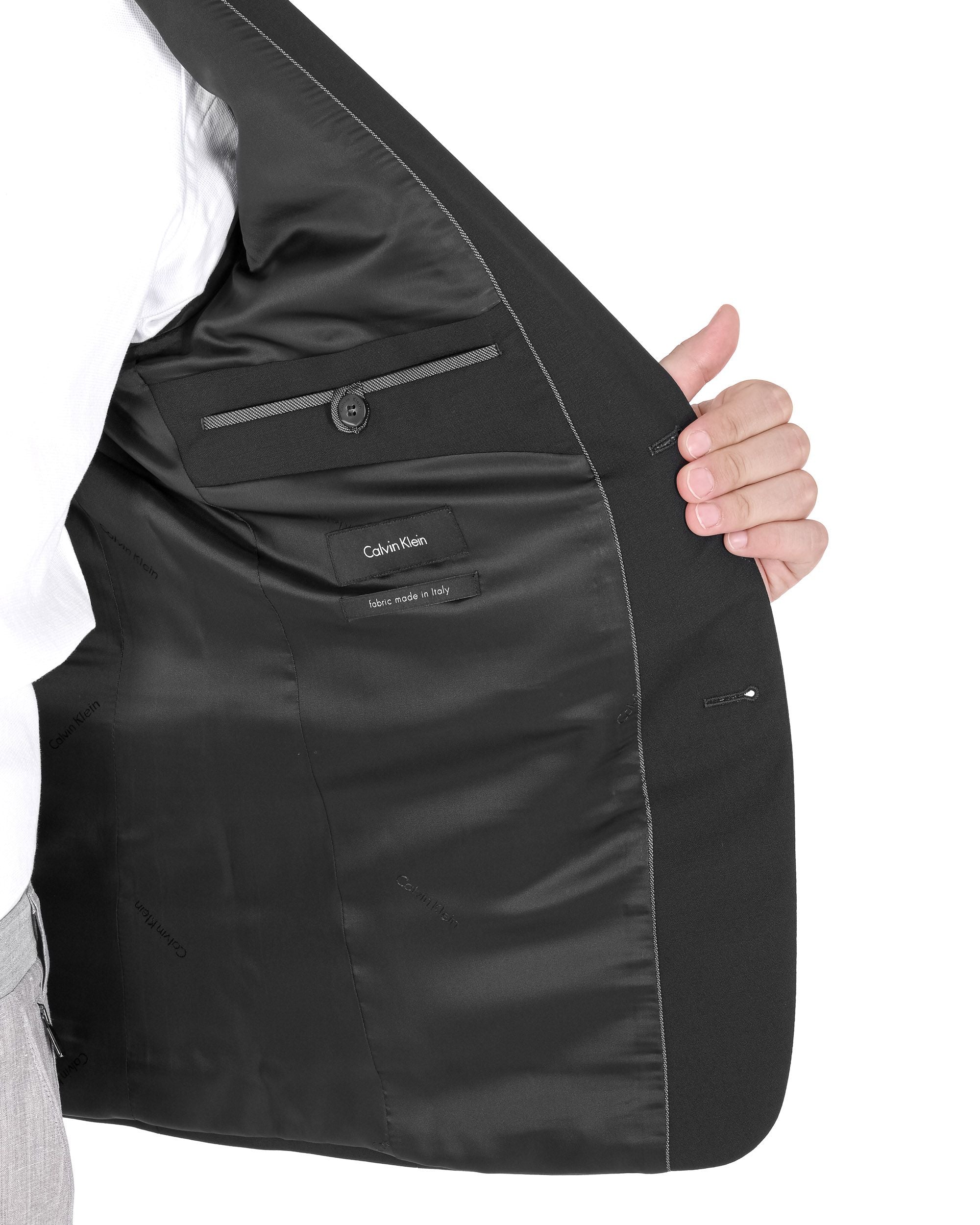 Calvin Klein Blazer da uomo nero K1EK101790013