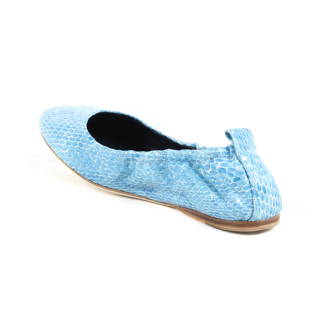V 1969 Italia Ballerina da donna GEMI01 LUCERTOLA AZZURRO