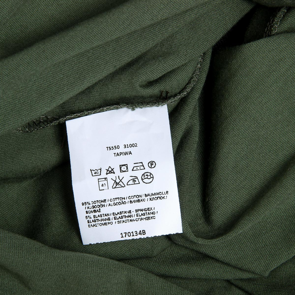 Andrew Charles T-shirt da donna a maniche corte con scollo a V verde TAPIWA