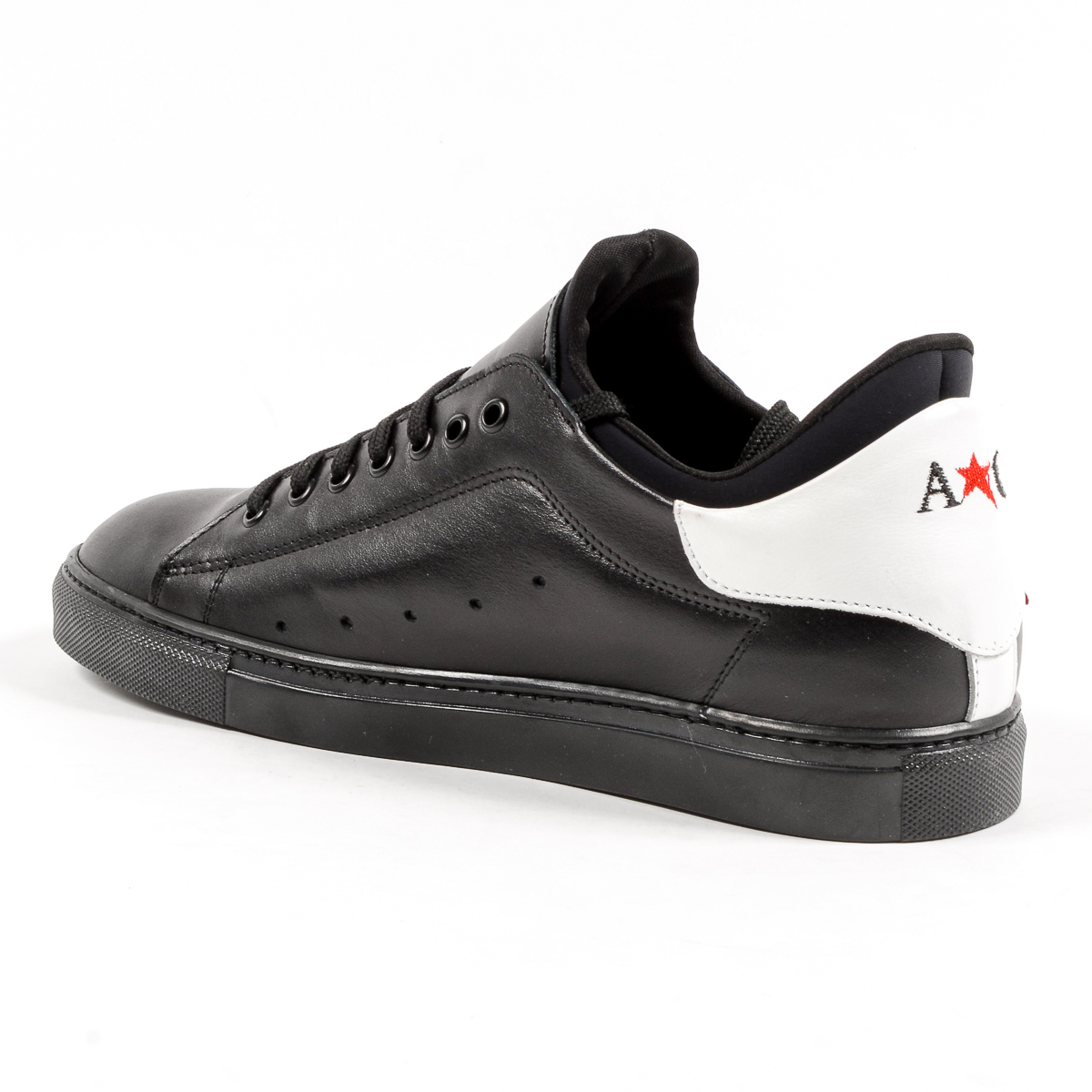 Andrew Charles Sneaker da uomo nere KANIE