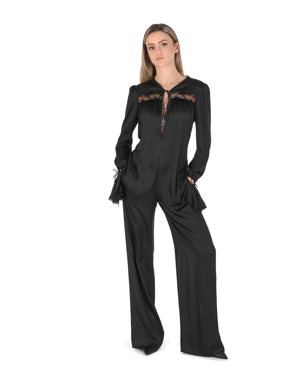 Tuta da donna Saint Laurent 795882Y720W 1000 801