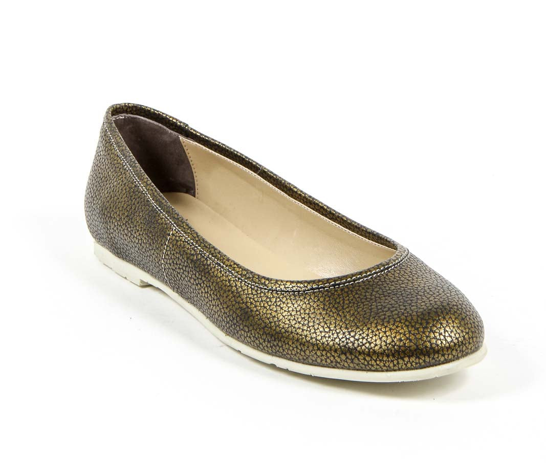 V 1969 Italia Ballerina da donna E08 TESSUTO ORO NERO