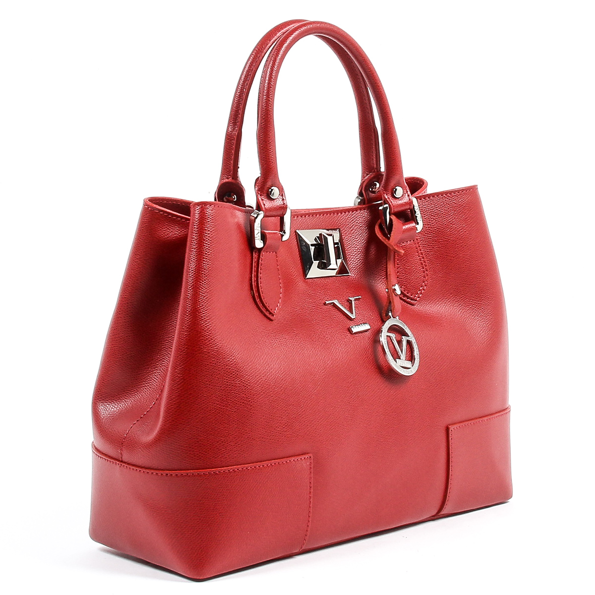 Borsa da donna V 1969 Italia V013-S PALMELLATO ROSSO