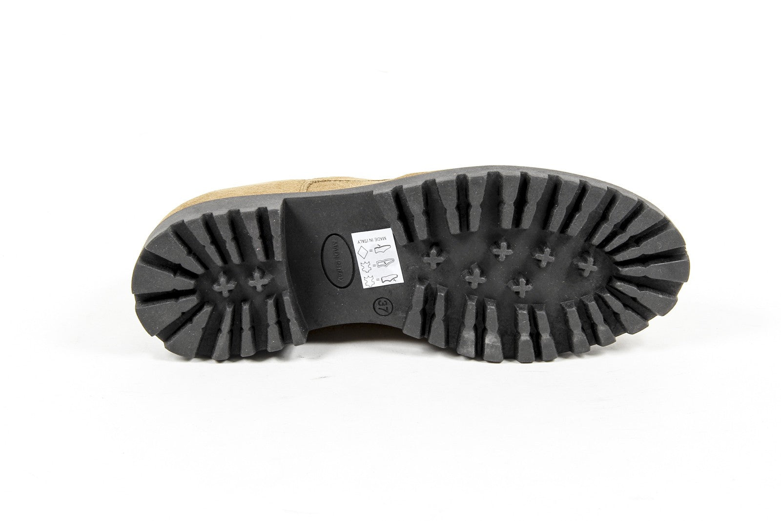 Scarpa stringata da donna V 1969 Italia C01 CAMOSCIO CUOIO