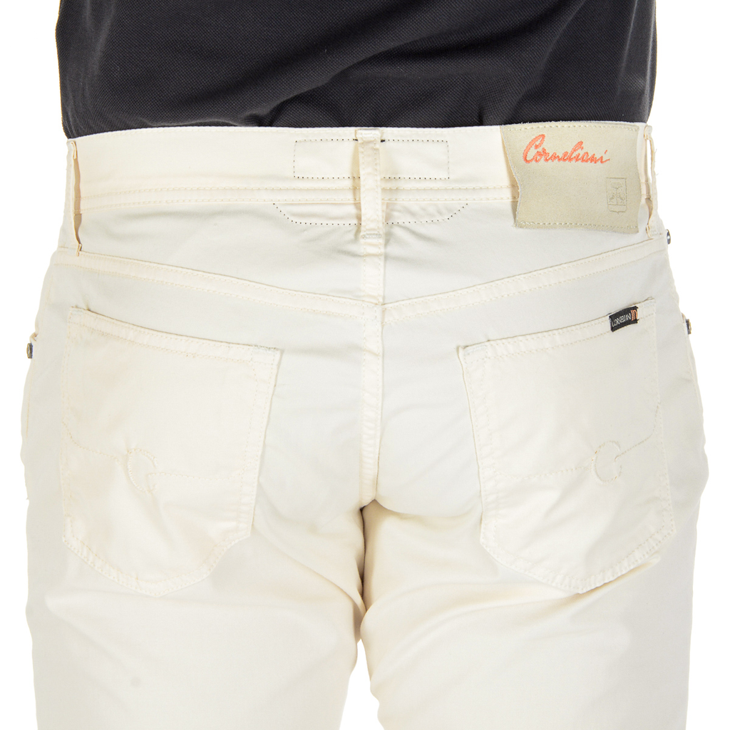 Corneliani Pantaloni Uomo Beige