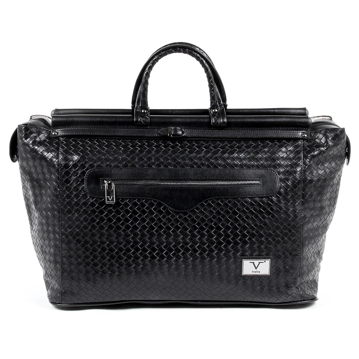 V 1969 Italia Borsa da uomo nera GARY