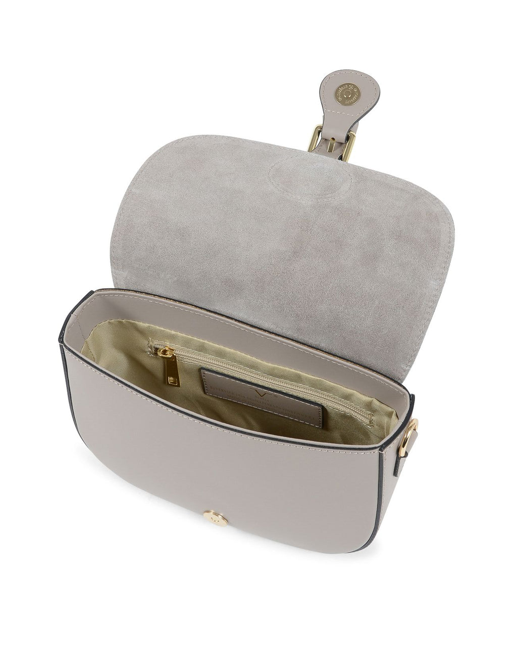 Borsa a tracolla da donna V Italia Tortora BL10296 52 RUGA TAUPE