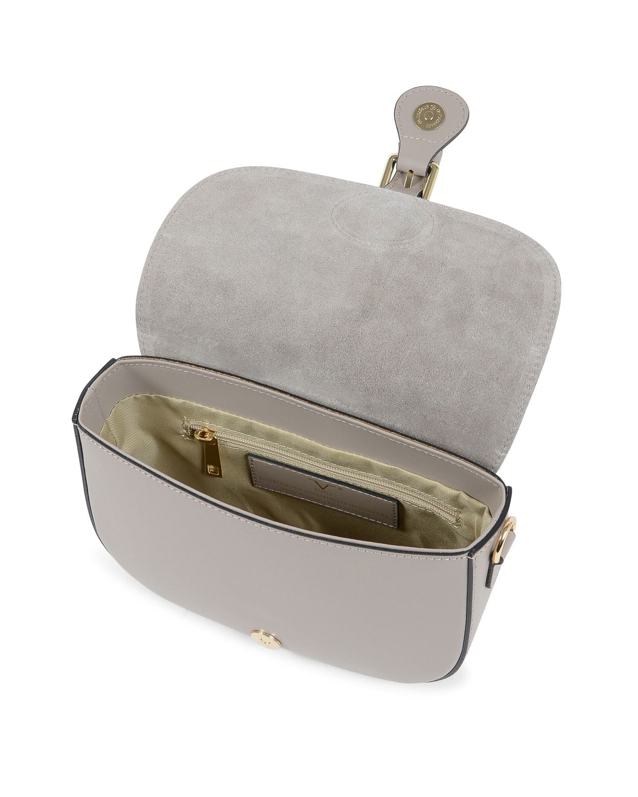 Borsa a tracolla da donna V Italia Tortora BL10296 52 RUGA TAUPE