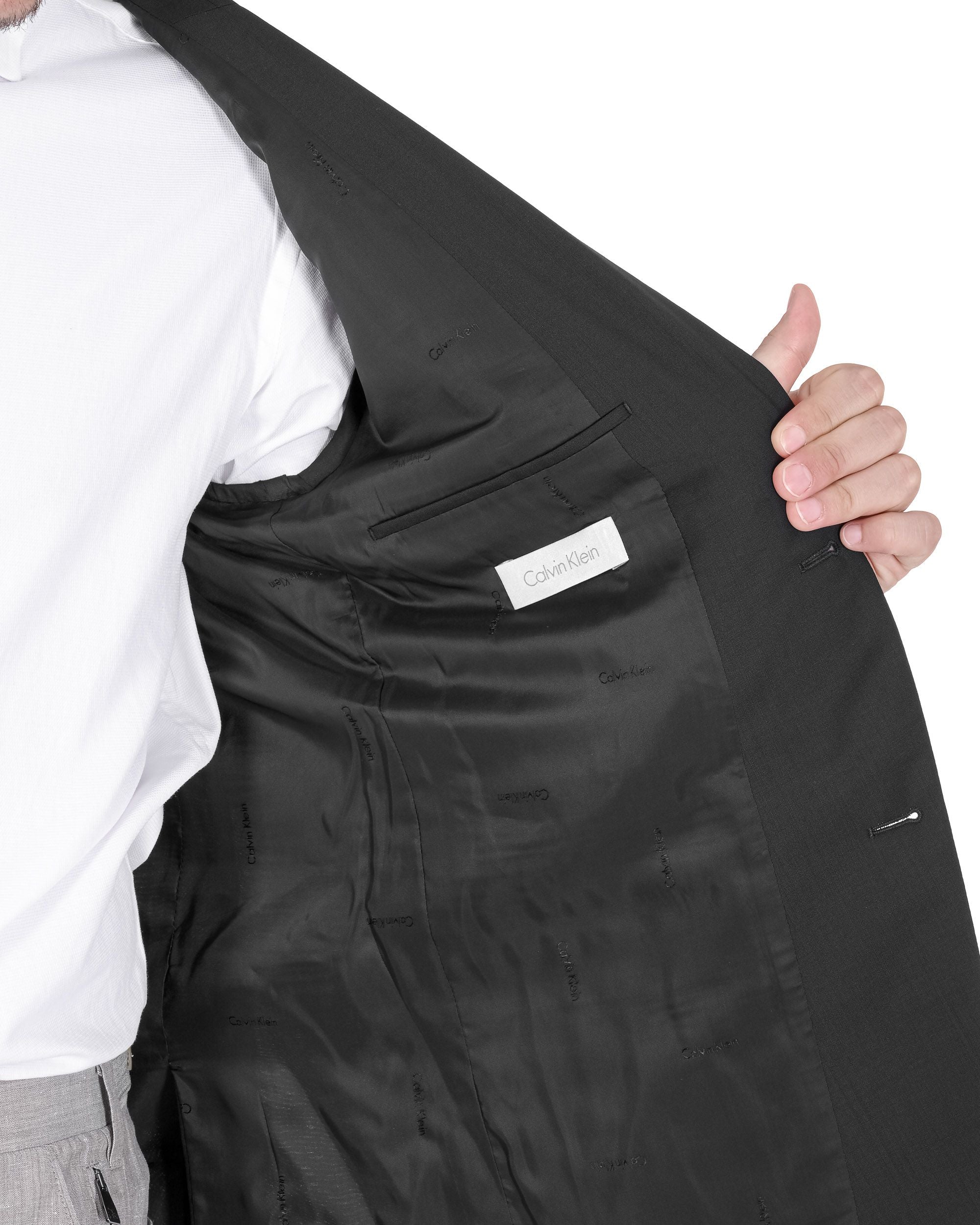 Calvin Klein Blazer da uomo nero K1EK101171013