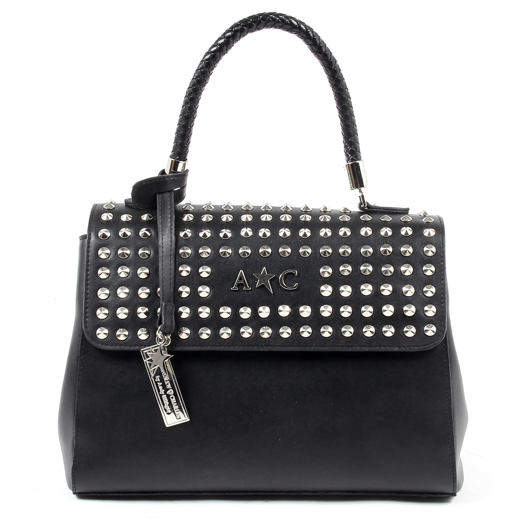 Borsa a mano da donna Andrew Charles nera BROOKLYN