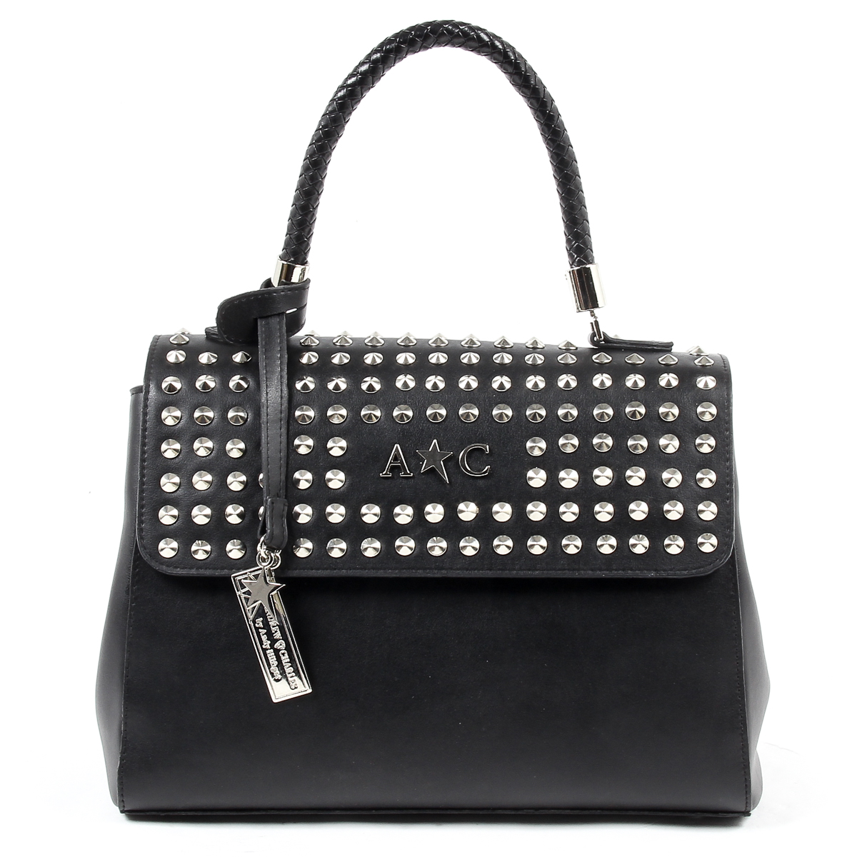 Borsa a mano da donna Andrew Charles nera BROOKLYN