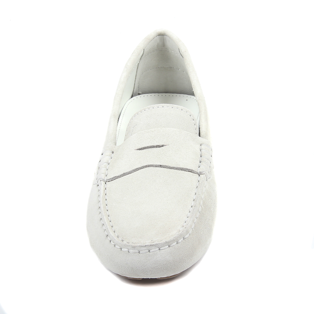 V 1969 Italia Mocassino da donna bianco AMALFI