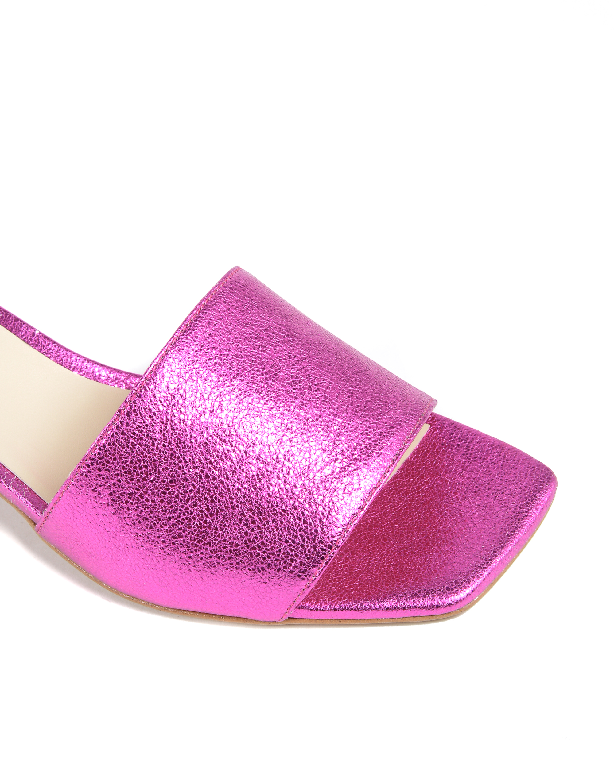 19V69 Italia Sandalo Donna Lamè Fuxia 4909 LAM FUXIA