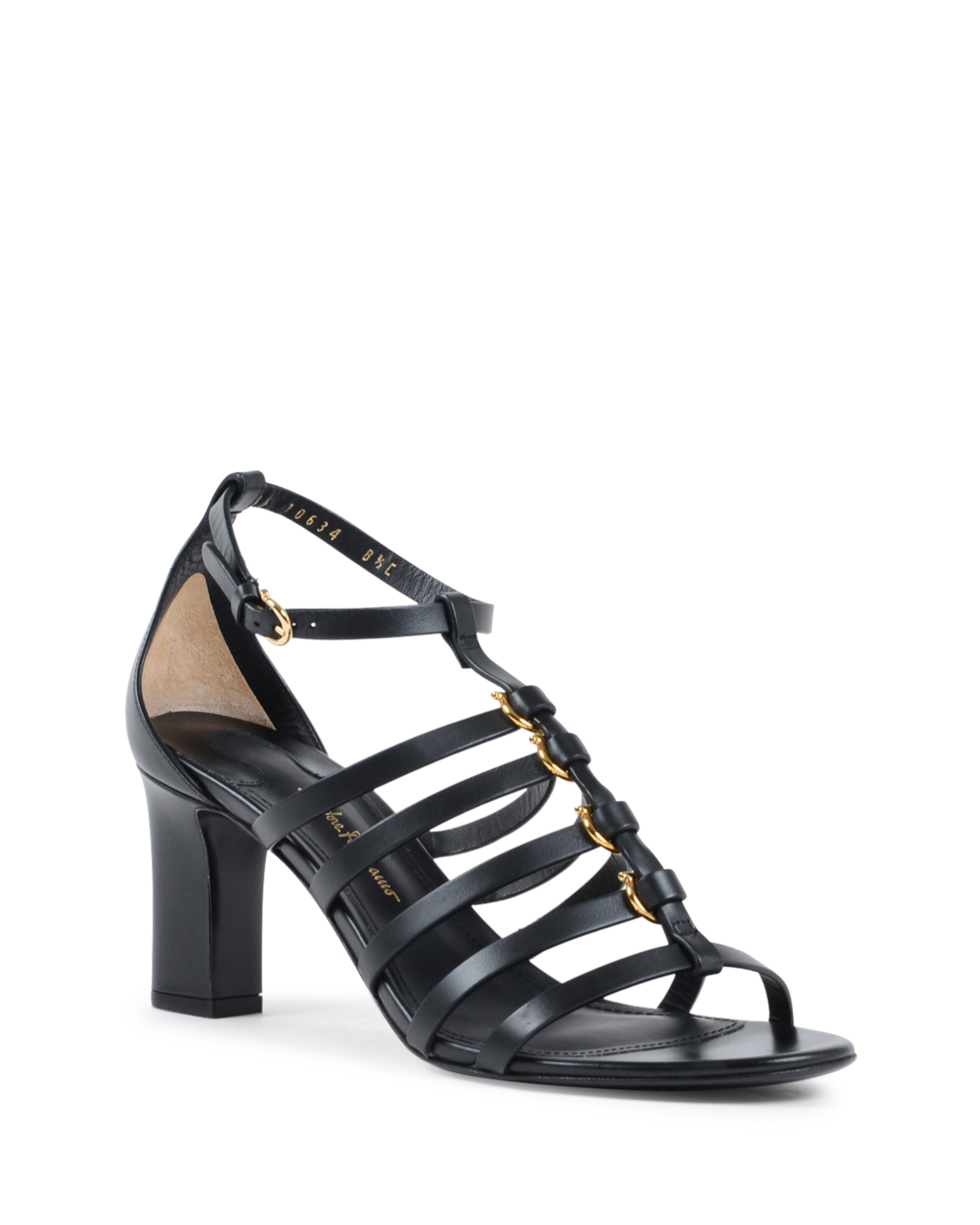 Sandalo Donna Salvatore Ferragamo Nero ACRI
