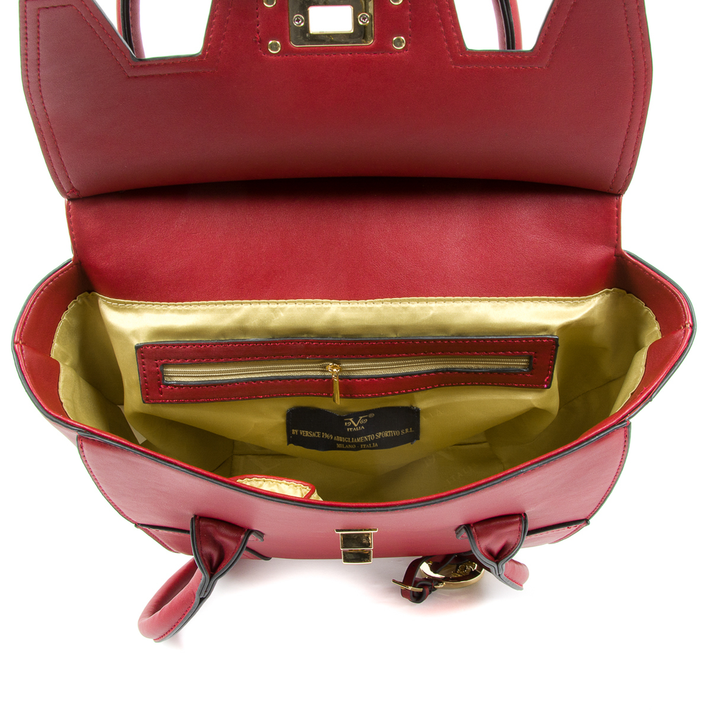 V 1969 Italia Borsa da donna Bordeaux SALLY
