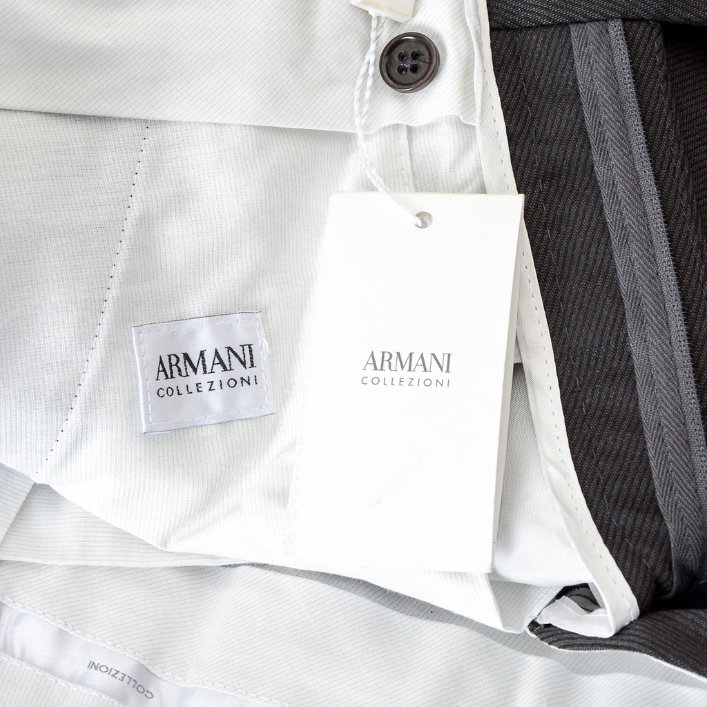 Pantaloni Armani Collezioni Uomo Grigi