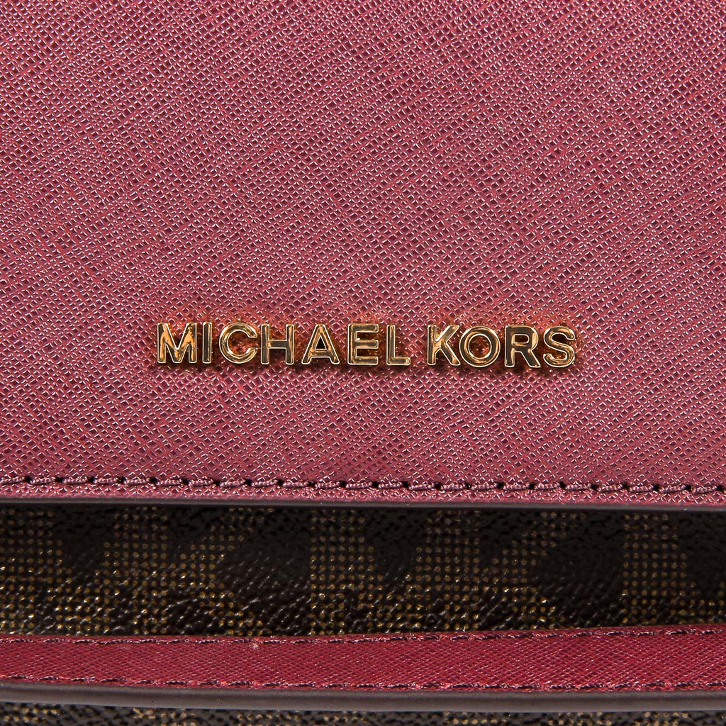 Borsa a mano da donna Michael Kors PORTIA 35F7GPAL1B BRN PLUM