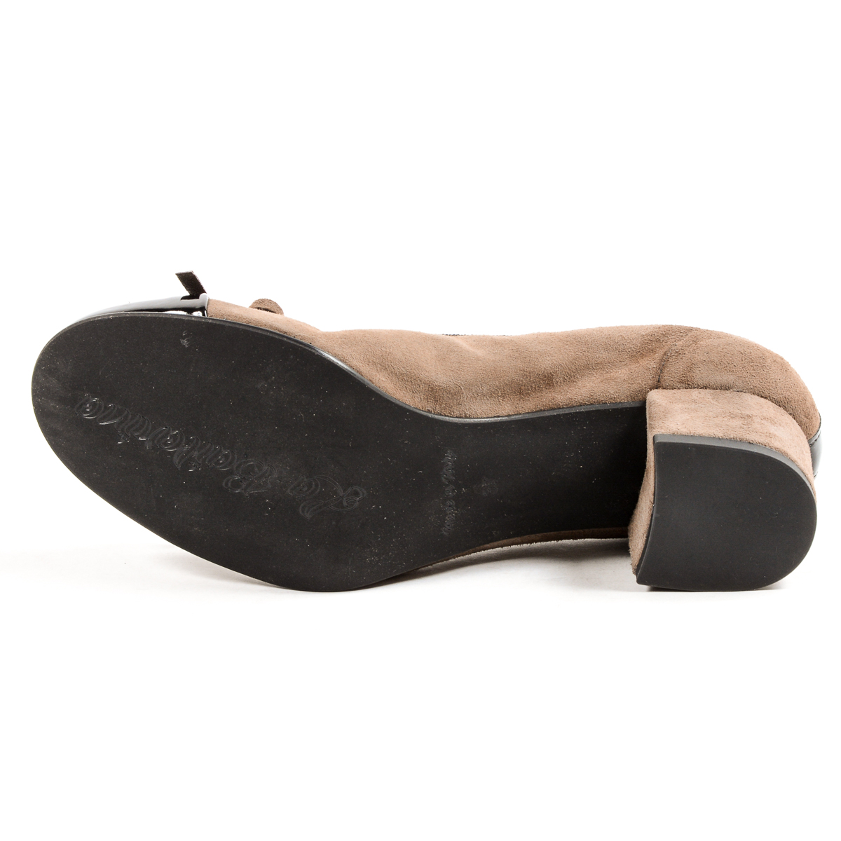 Andrew Charles Ballerina da donna color talpa FLORENCE