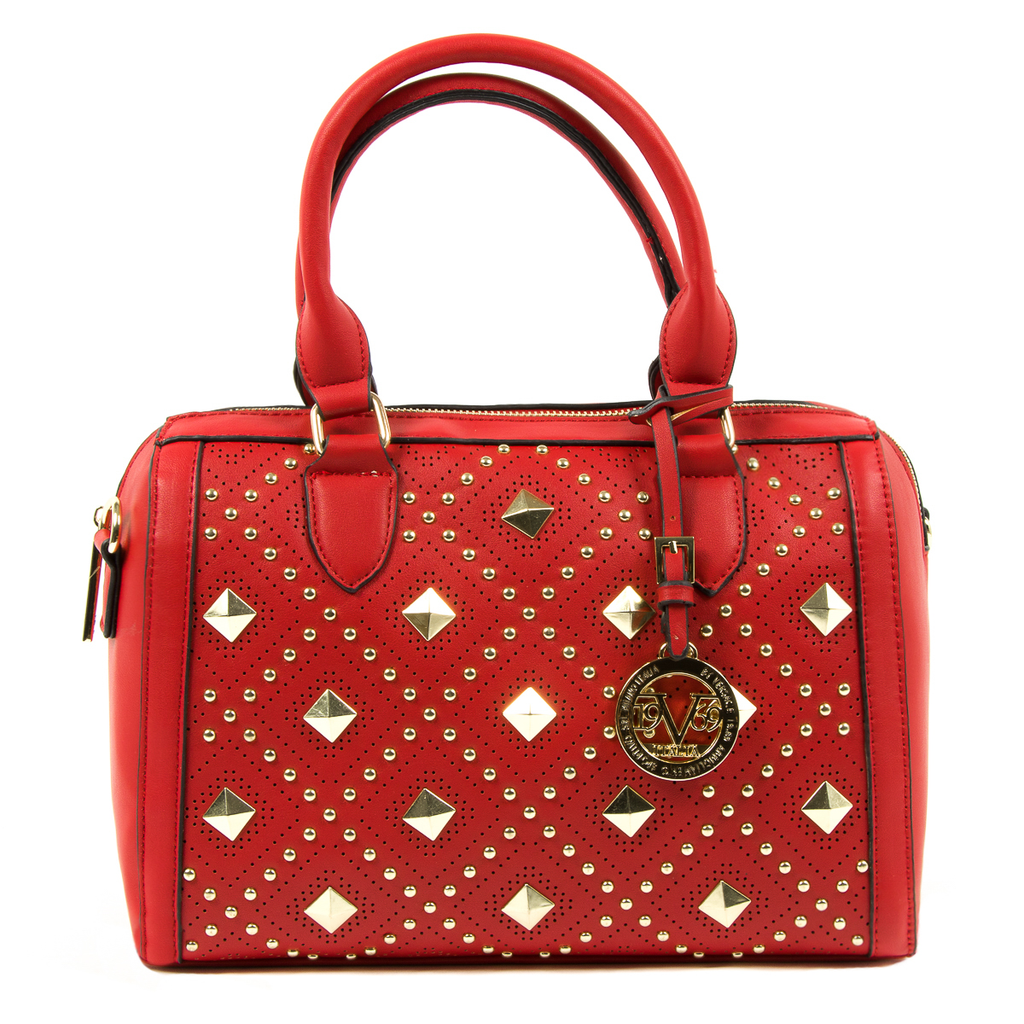 V 1969 Italia Borsa da donna rossa CLAIRE