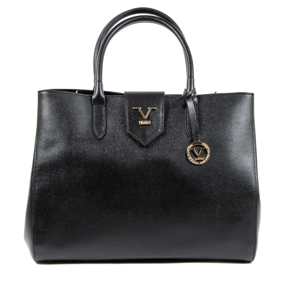 V 1969 Italia Borsa da donna nera TURNER
