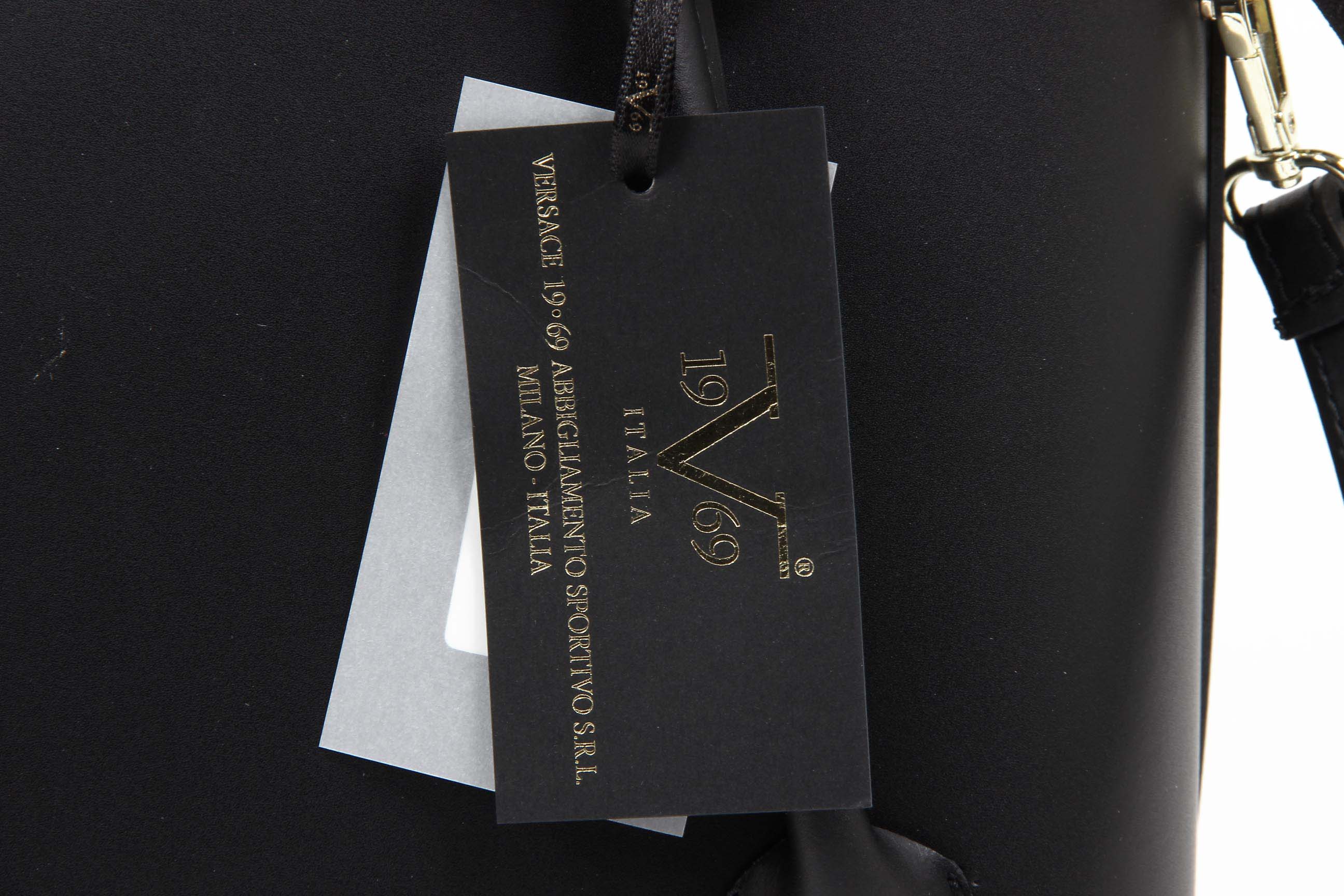 Borsa da donna V 1969 Italia V020 RUGA NERO