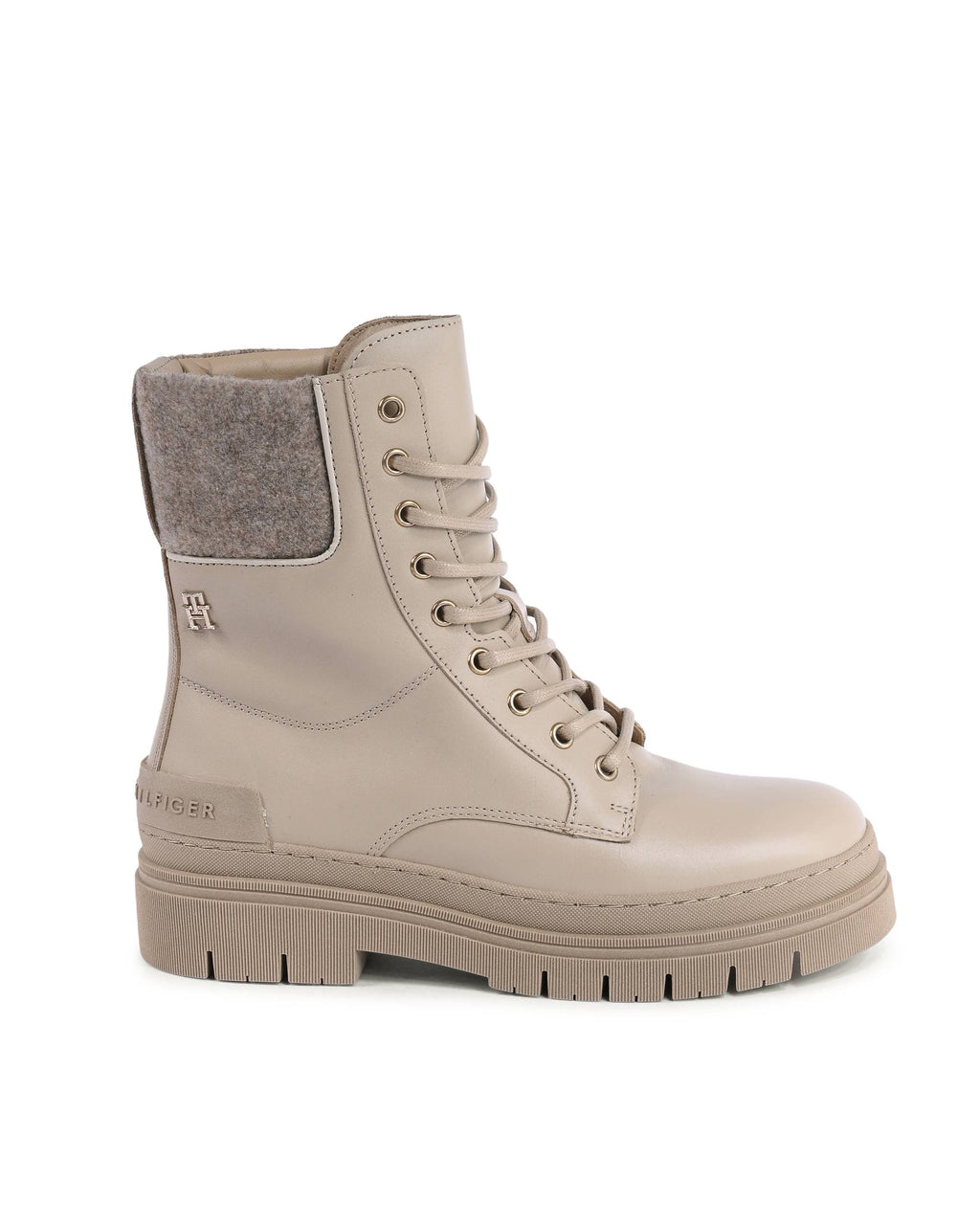 Tommy Hilfiger Stivali da donna BEIGE FW0FW07500ABO