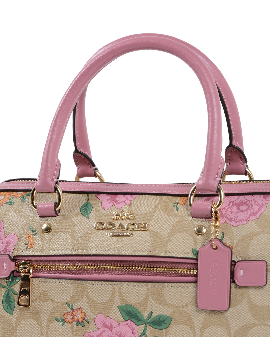 Borsa a mano da donna Coach Multicolore 2717 STAMPA ROSA