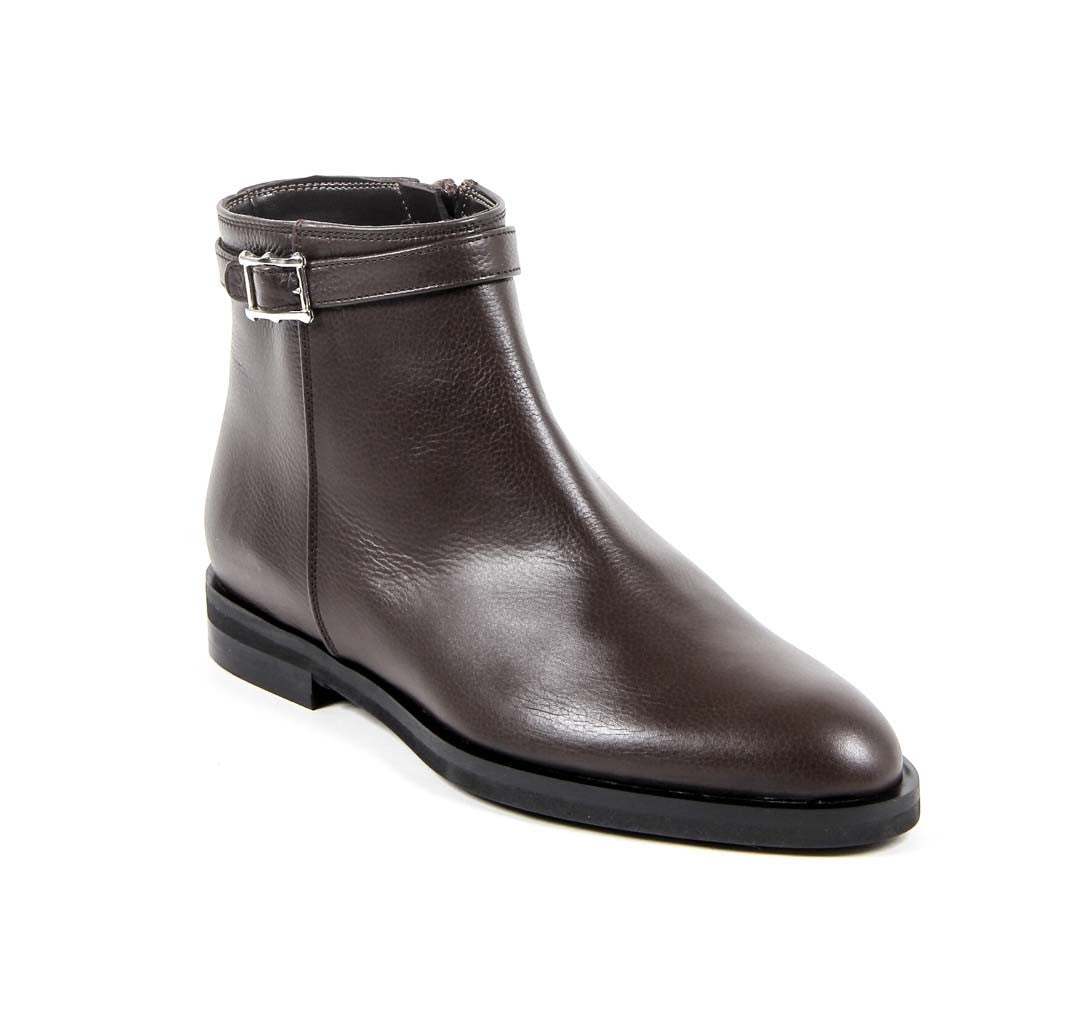 V 1969 Italia Womens Ankle Boot B1965 VITELLO BOTTOLATO T. MORO