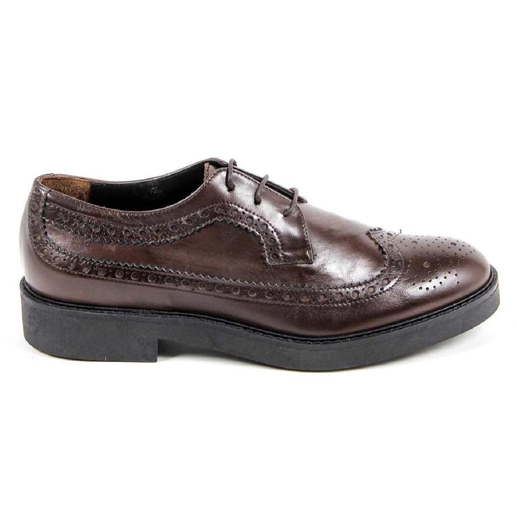 Scarpa Brogue Donna V 1969 Italia B1670 VITELLO T. MORO COCCO