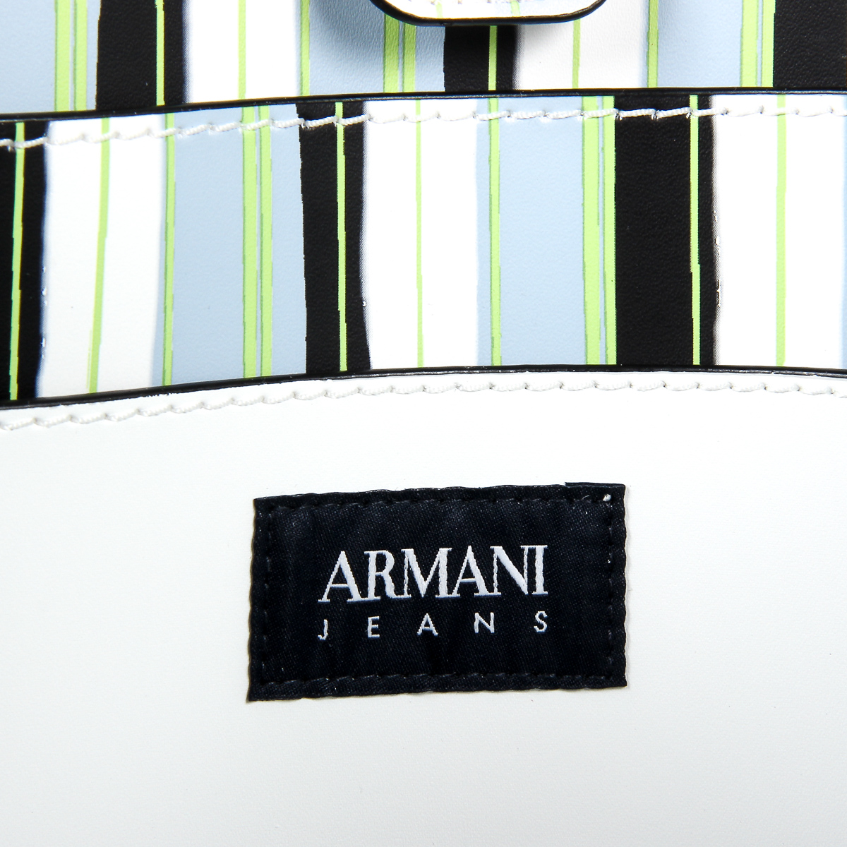 Borsa a mano da donna Armani Jeans bianca 922171 7P757 00010