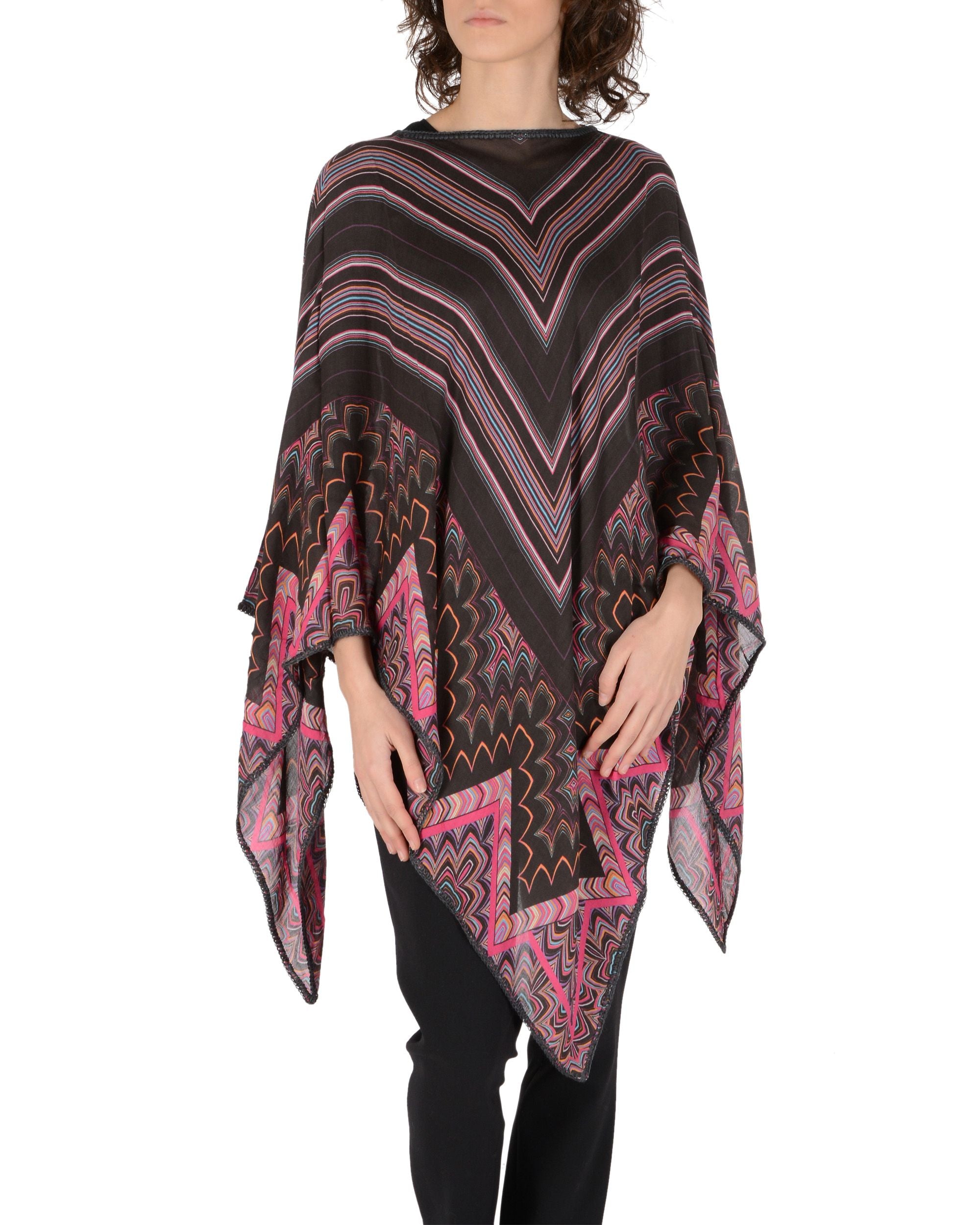 Missoni Donna Poncho Multicolore PO80MMD57490002