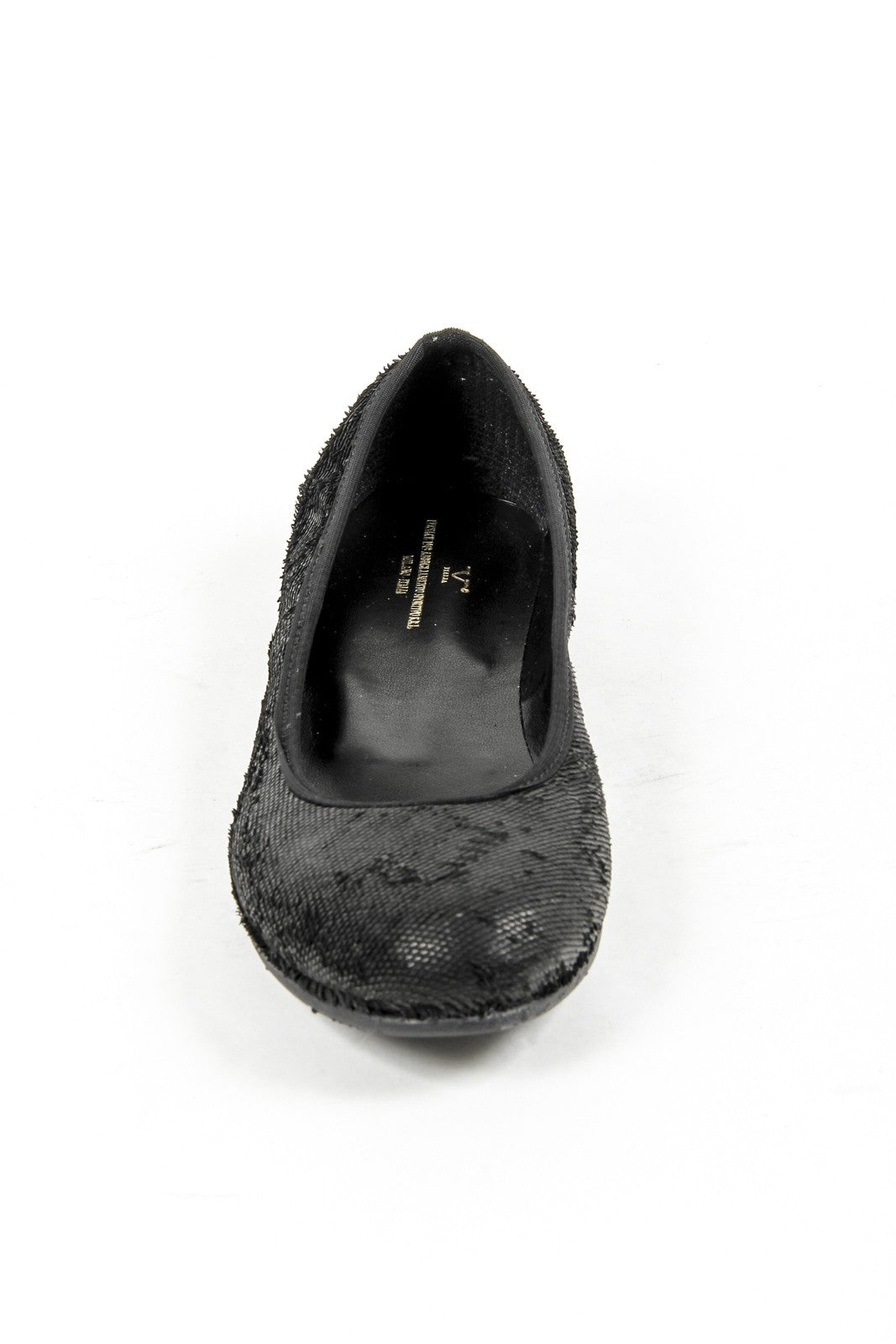 V 1969 Italia Womens Ballerina E08 VIPER NERO