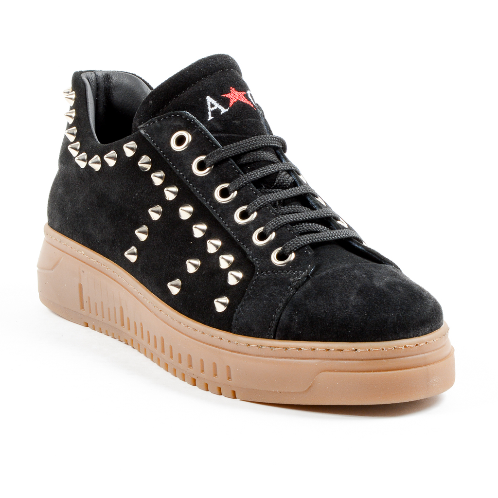 Andrew Charles Sneaker da uomo nere LIL
