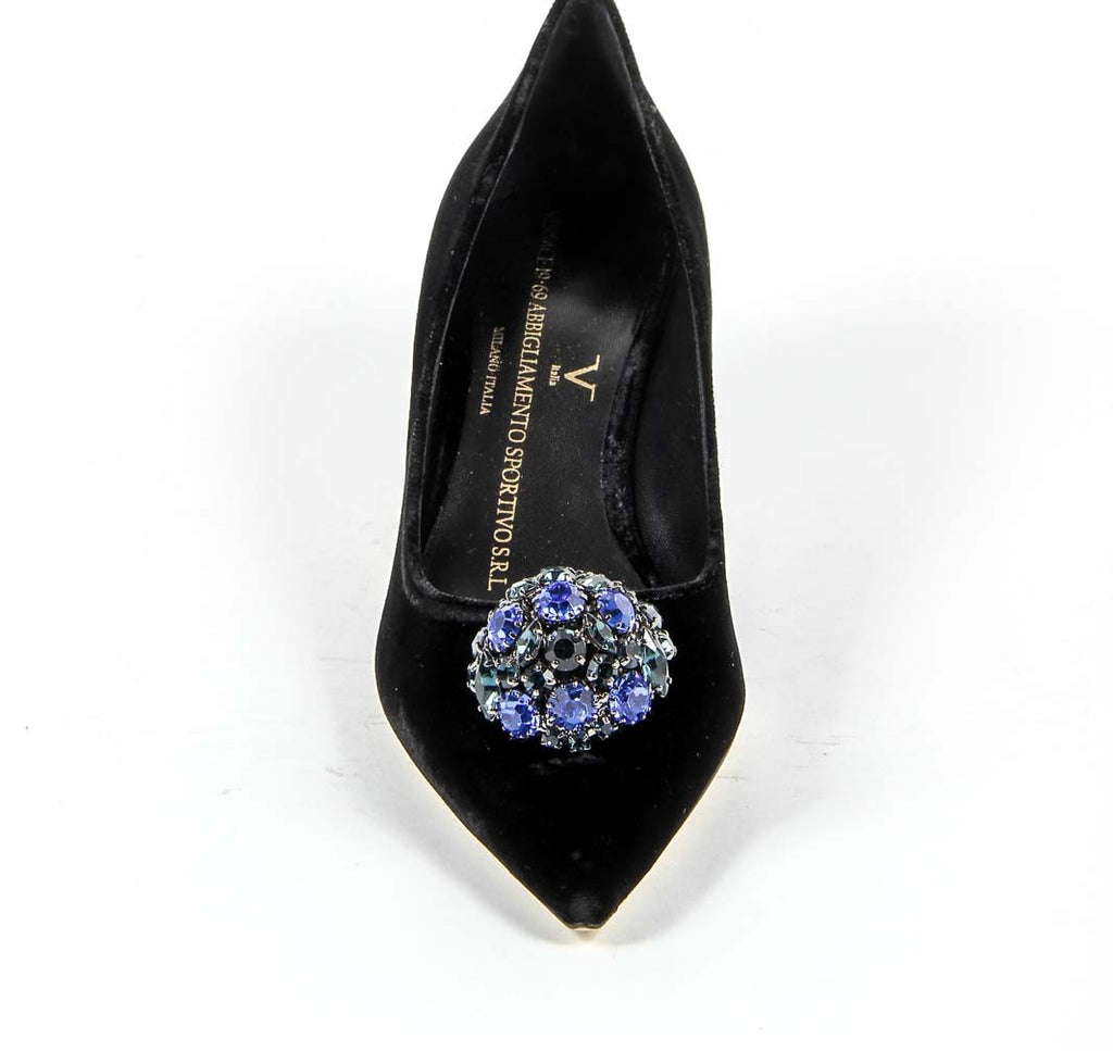 Décolleté da donna V 1969 Italia 3106153 VELLUTO NERO