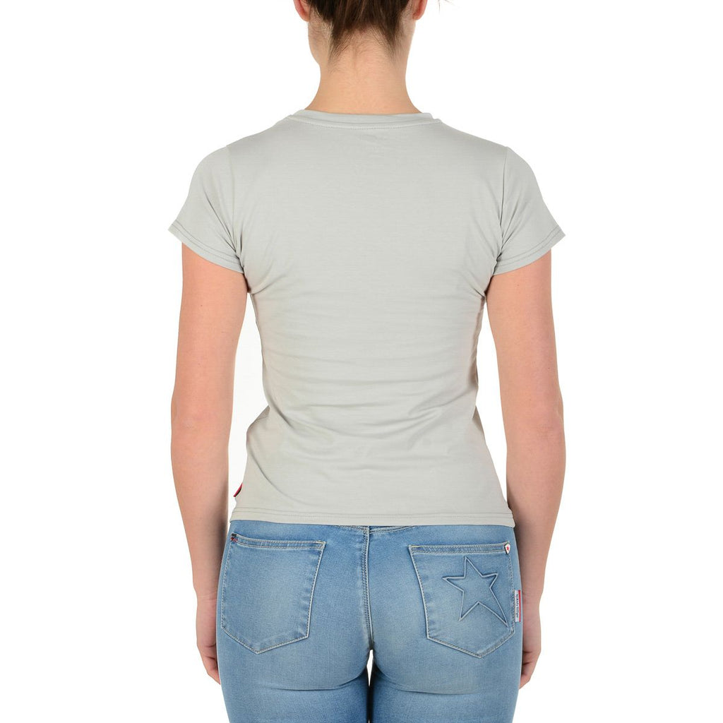 Andrew Charles By Andy Hilfiger T-shirt da donna TS501 03 1002 TARANA GRIGIO CHIARO S14