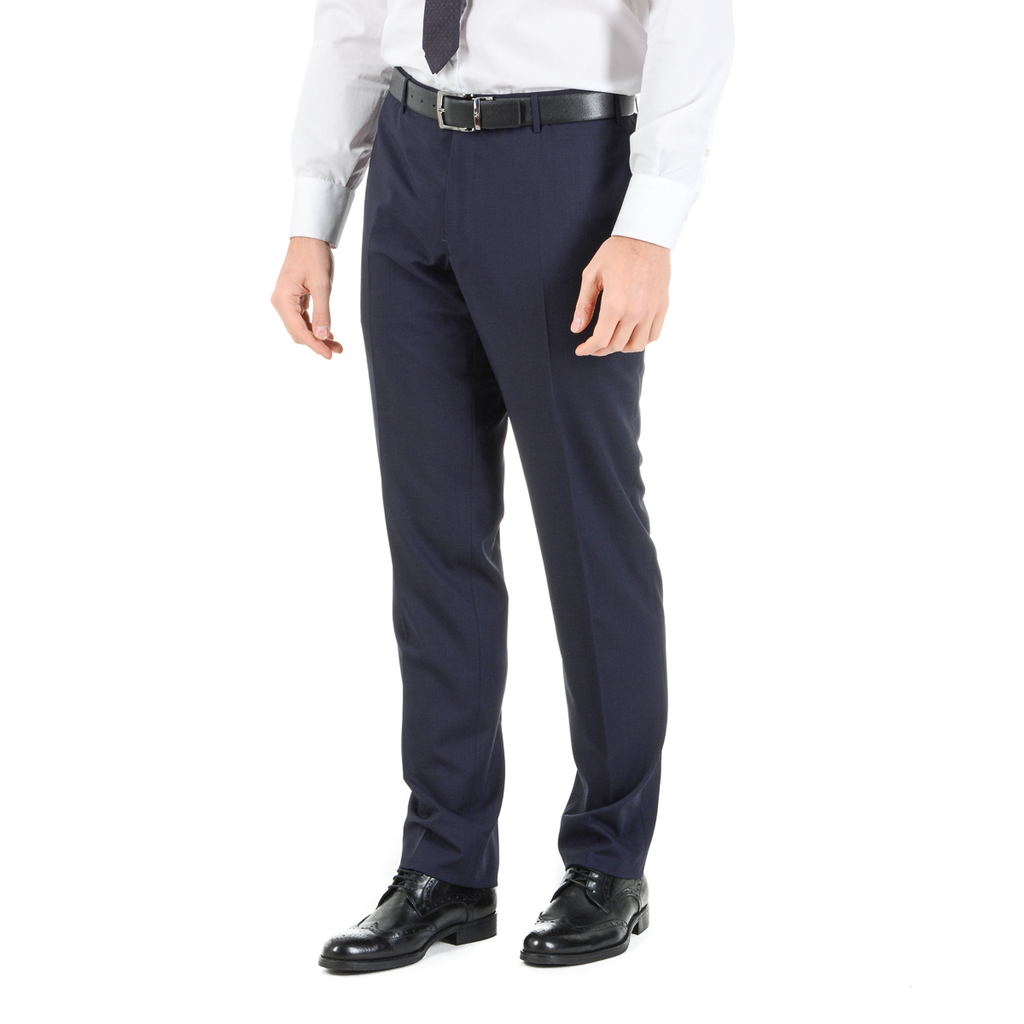 Corneliani Abito da uomo a maniche lunghe blu scuro Super 140's