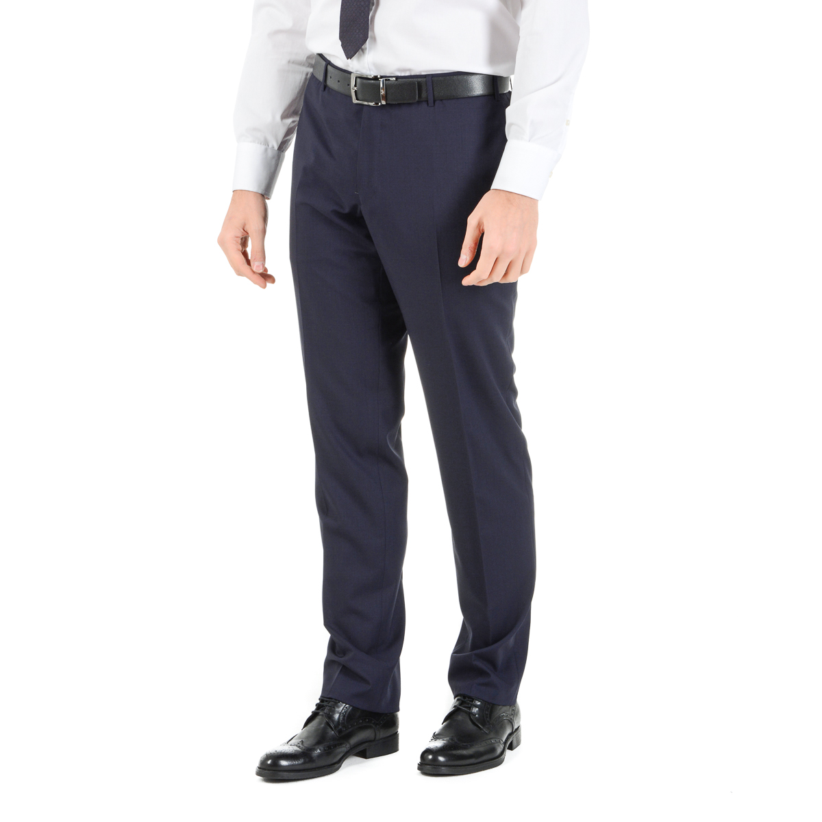 Corneliani Abito da uomo a maniche lunghe blu scuro Super 140's