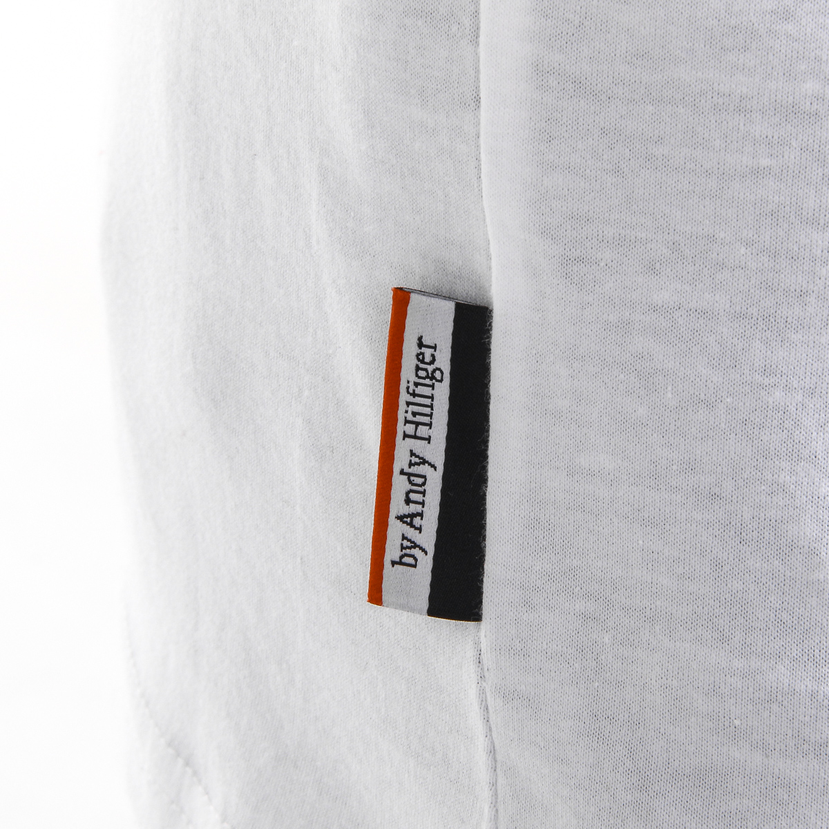 Andrew Charles T-shirt da uomo a maniche corte con scollo rotondo, bianca KEITA