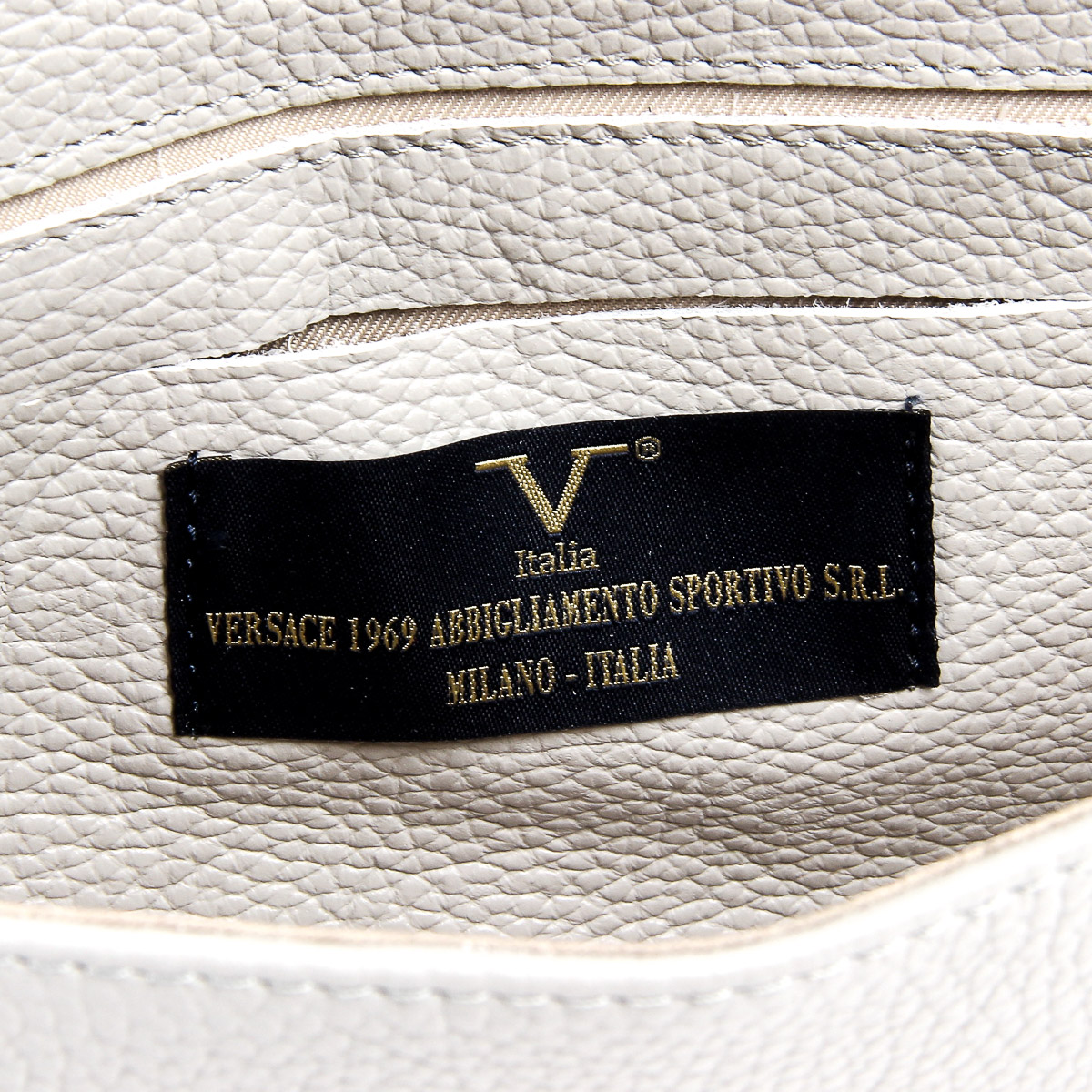 V 1969 Italia Borsa da donna Grigio chiaro ROMA