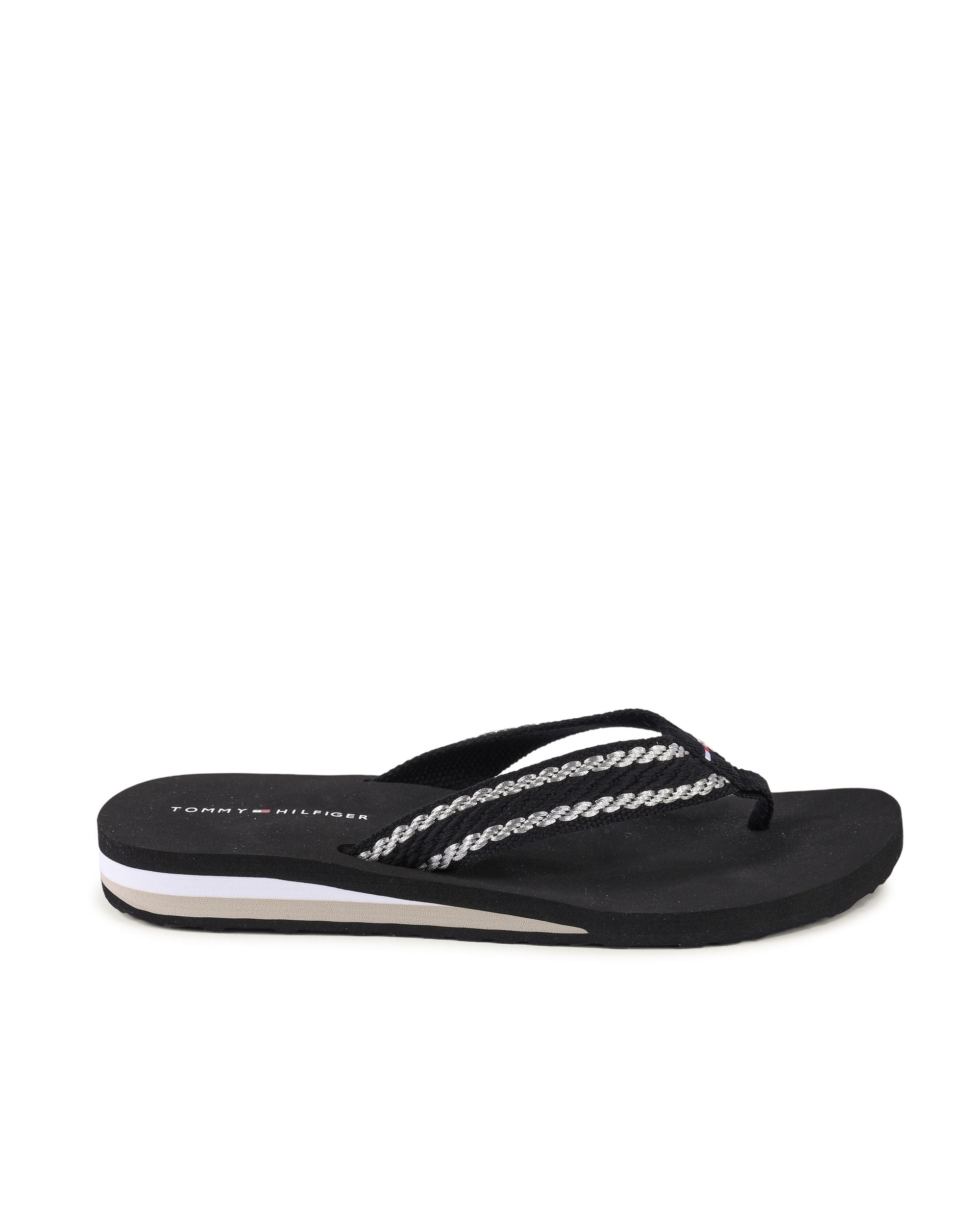 Tommy Hilfiger Infradito da donna nero FW0FW07588BDS