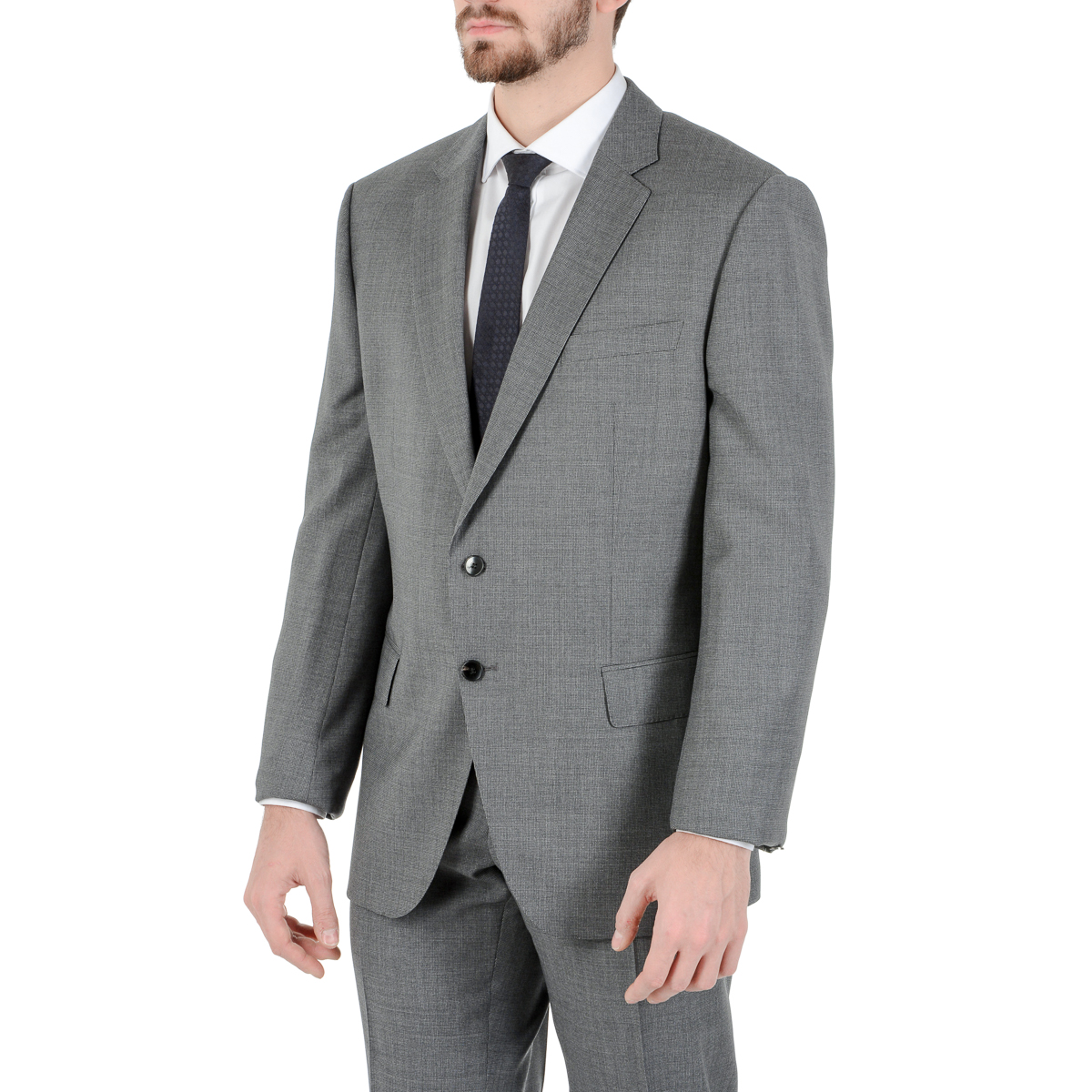 Abito da uomo Hugo Boss grigio, GRANDE GENIO