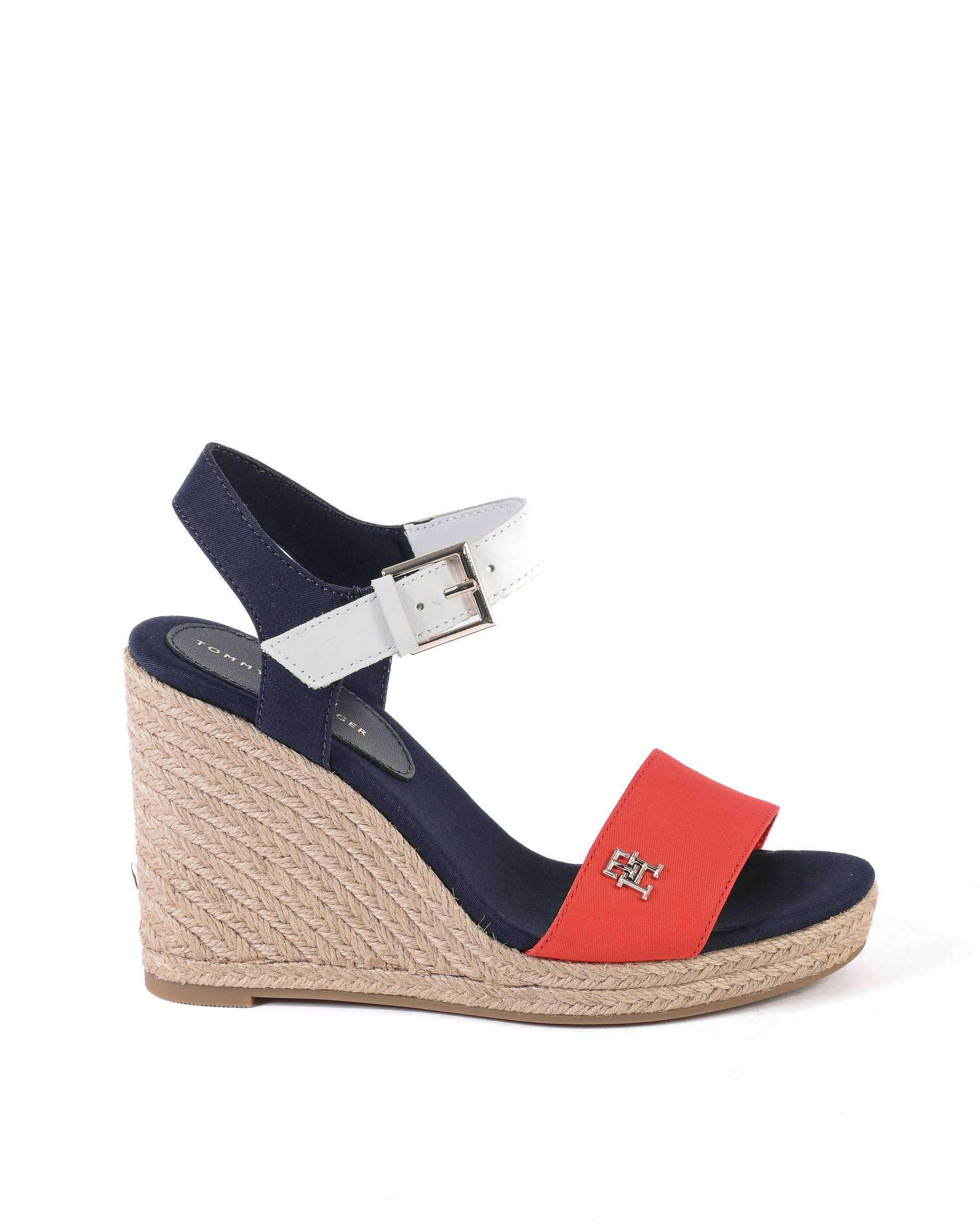 Sandalo da donna Tommy Hilfiger blu FW0FW080530G0