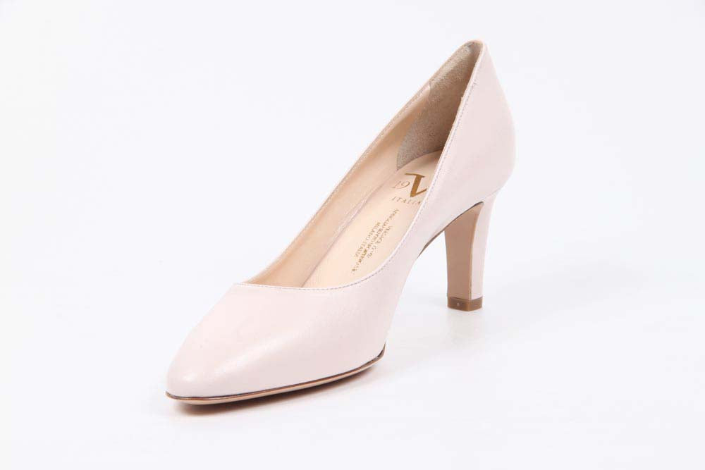 Décolleté da donna con tacco a gattino V 1969 Italia 5569 LAU70 PE LIOS15PEO CAPRETTO ELIOS PEONIA