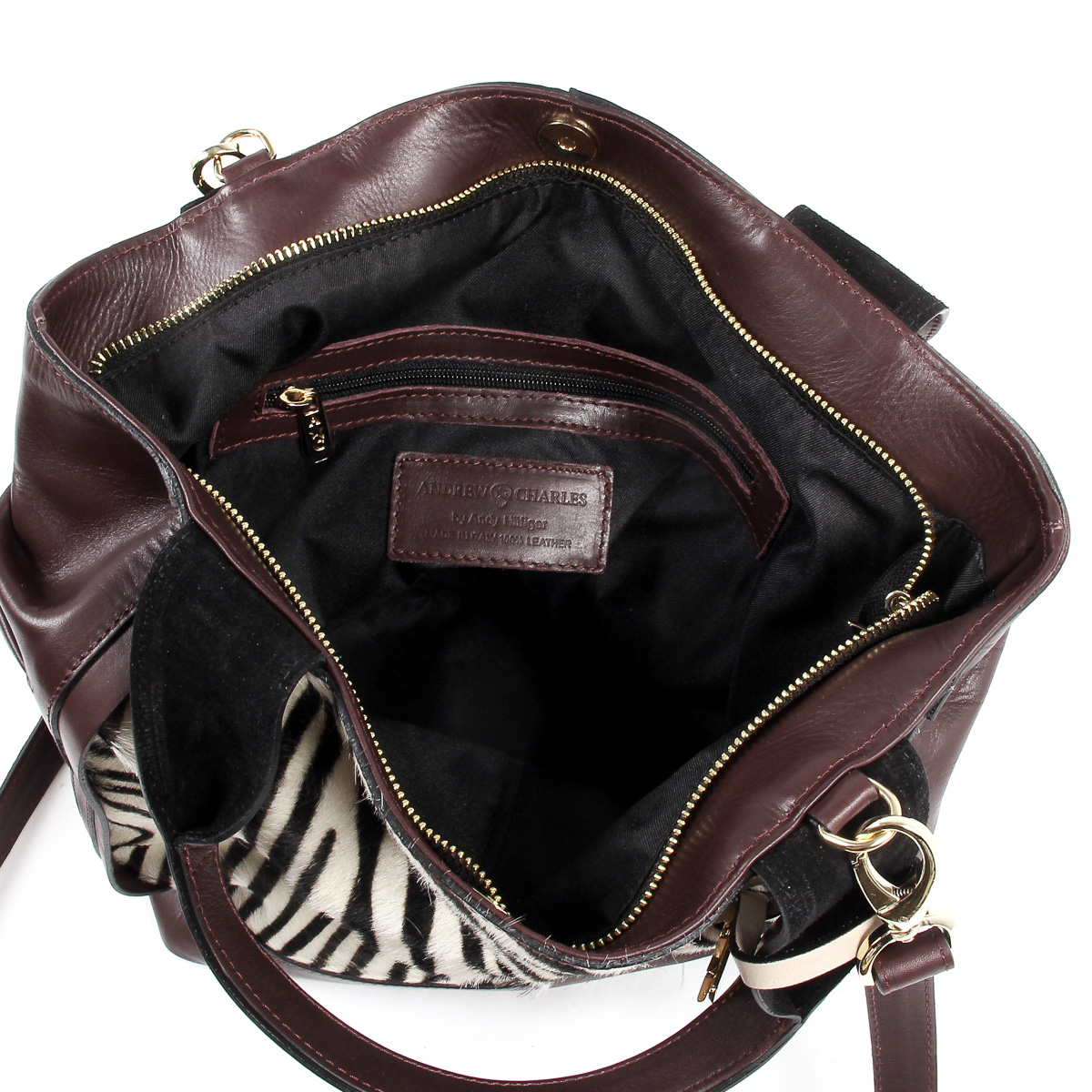 Borsa a mano da donna Andrew Charles Multicolore SHARRON