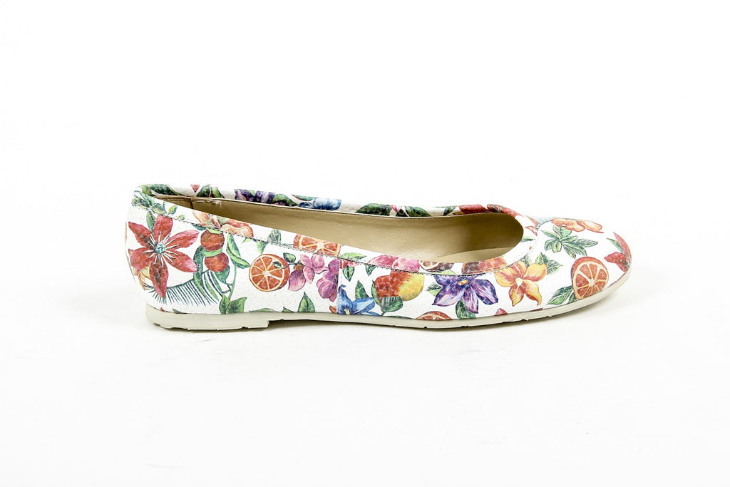 V 1969 Italia Womens Ballerina E08 FIORI NEVE